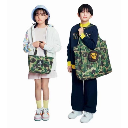 Túi Mua Sắm Tạp Chí Phong Cách BAPE Nhật Bản Mới