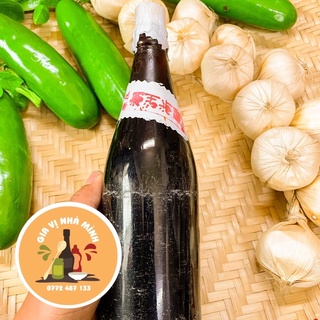Giấm tiều thuỷ tinh -giấm tiều người hoa truyền thống 500ml