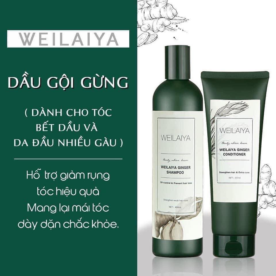 Dầu gội weilaiya, Dầu gội gừng trắng WEILAIYA Ginger