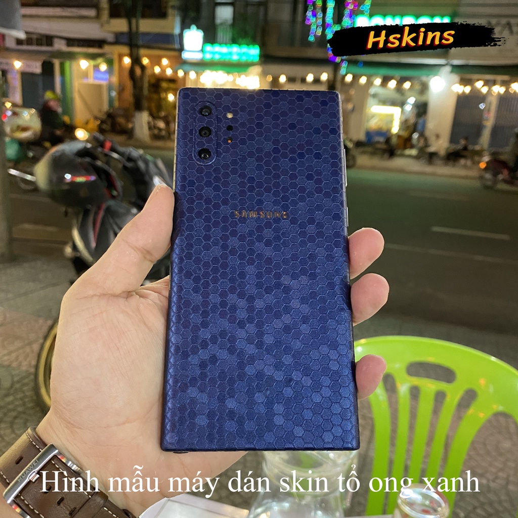 Miếng dán skin Google Pixel 6 / Google Pixel 6 Pro Oracal Honeycomb lưng full viền
