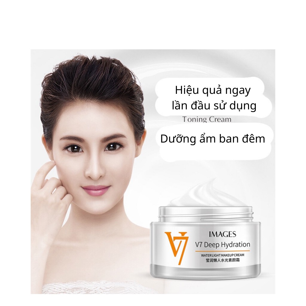 Kem dưỡng ẩm dưỡng trắng da cấp ẩm nước ngày đêm V7 IMAGES nội địa Trung | BigBuy360 - bigbuy360.vn
