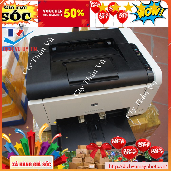 Máy in laser màu cũ HP 1025 Canon 7018C máy đẹp chạy ổn định có bảo hành | BigBuy360 - bigbuy360.vn