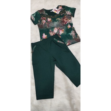 Bộ lửng Quỳnh Anh,áo lụa 3d xịn,quần cotton mịn sale sốc(có size đại)