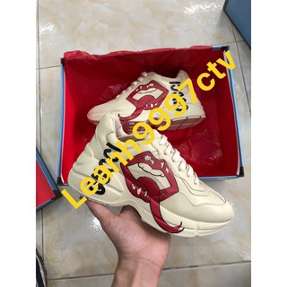 Giày thể thao sneaker G môi đỏ