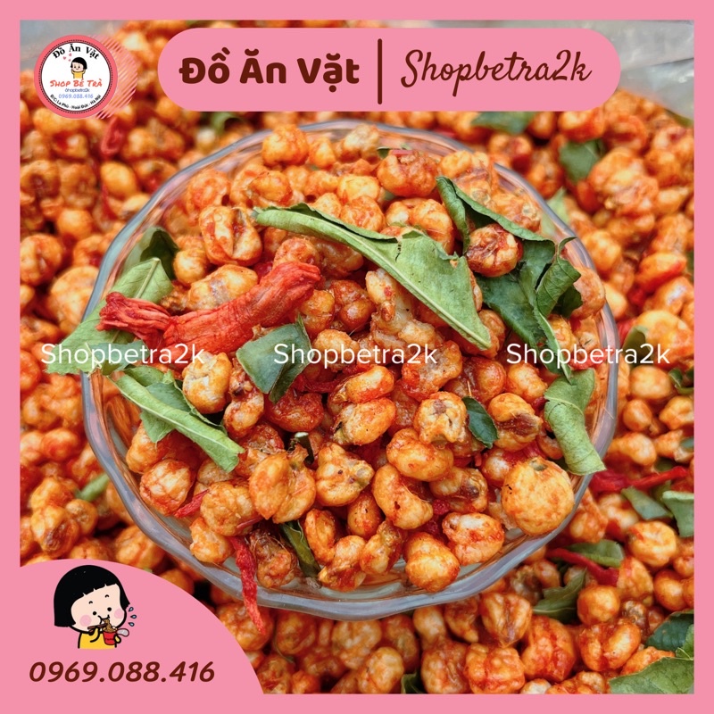 Bắp sấy khô bò lá chanh loại 1 |500gr|