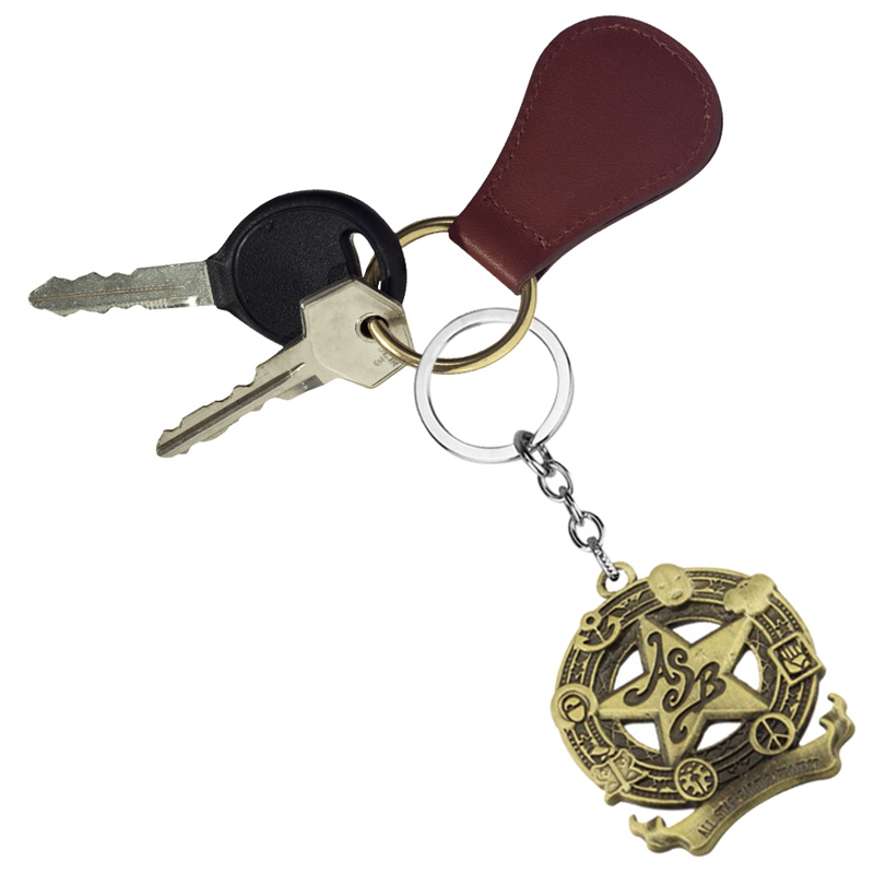 Móc Khóa Kim Loại Phong Cách Phim Jojo 's Bizarre Adventure Độc Đáo