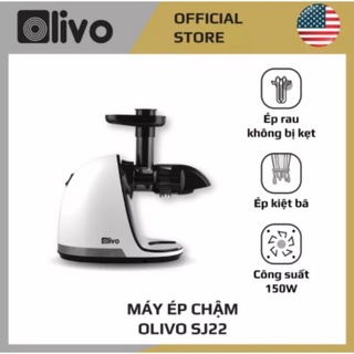 Máy ép chậm trục ngang olivo sj22 thương hiệu mỹ