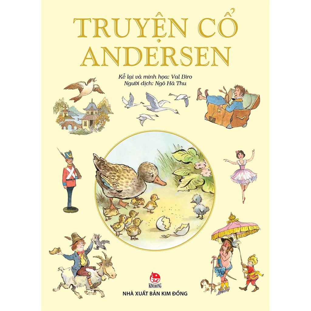 Sách Truyện Cổ Andersen (Kim Đồng - minh họa tranh màu)