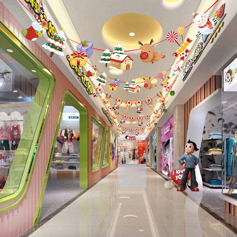 Dây treo trang trí Noel 2023 trang trí lớp học mùa giáng sinh trang trí năm mới tết dương lịch