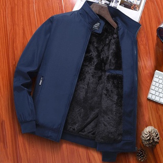    new  Áo khoác áo phao lót lông cho bố,nam trung niên mùa đông cho bố ấm áp siêu đẹp 