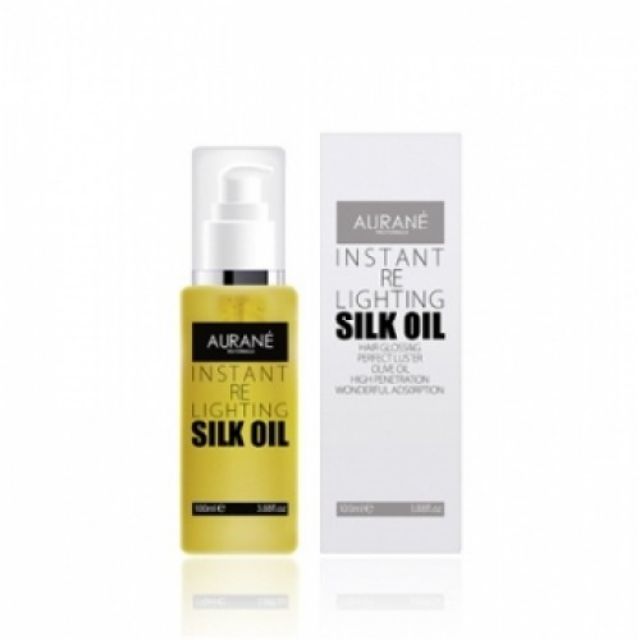 SERUM tinh dầu bóng tóc Olive INSTANT RE LIGHTING SILK OIL AURANE 100ML