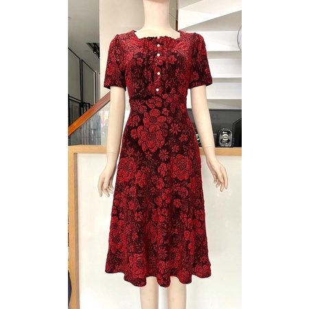 ĐẦM TRUNG NIÊN THUN KIM SA CO GIÃN