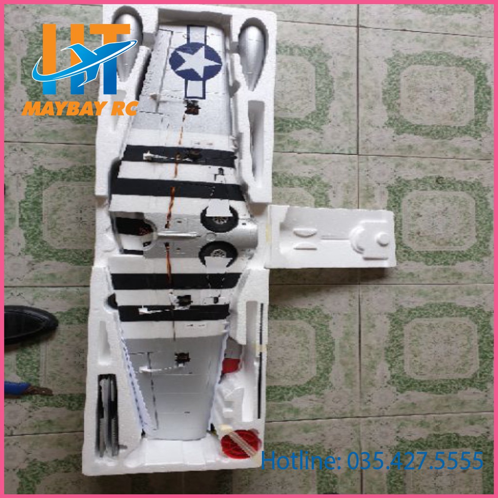 Máy bay điều khiển P51 Mustang EPO 1100mm