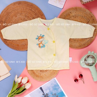 Áo Dài Tay Sơ Sinh Cotton Cao Cấp