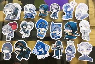 6 stiker Game ldentity V /ticker ldentity V có ép lụa bóc dán