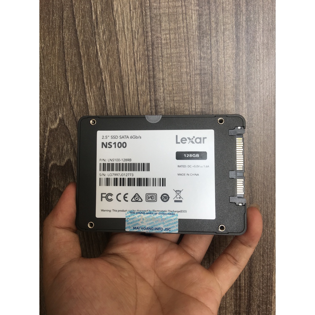 Ổ cứng SSD 128GB Lexar NS100 2.5-Inch SATA III_Hàng chính hãng | WebRaoVat - webraovat.net.vn