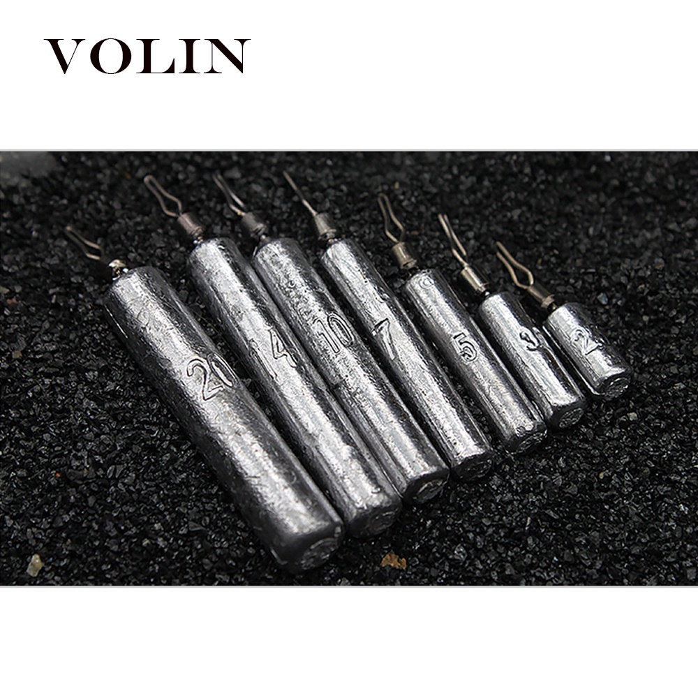 Set 5 Chì Câu Cá Trọng Lượng 5g 7g 10g 14g 20g