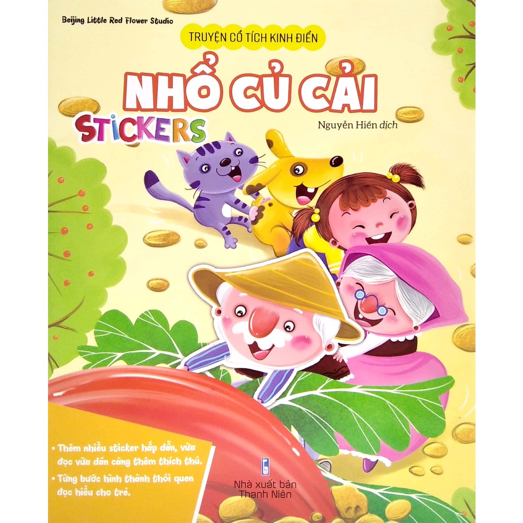 Sách Truyện Cổ Tích Kinh Điển - Nhổ Củ Cải