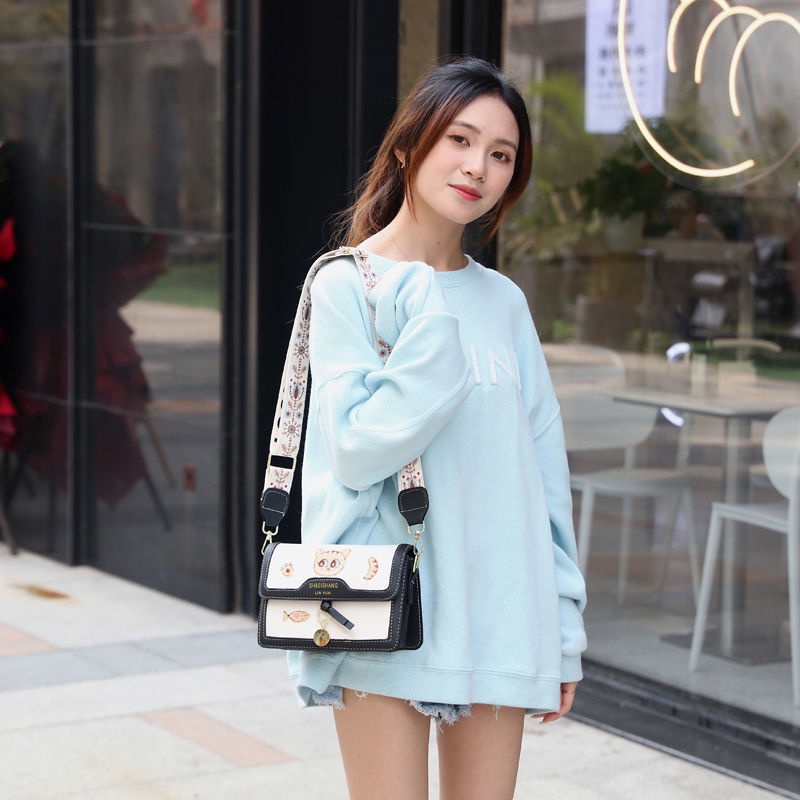 Túi Đeo Vai Hình Vuông Cỡ Nhỏ Dễ Thương Thời Trang Cho Nữ