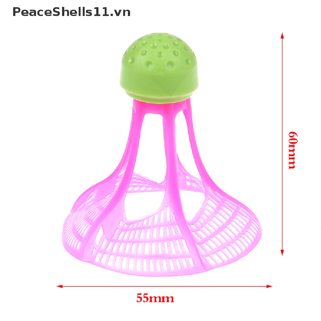 Bộ 3 Quả Cầu Lông Nhựa Nylon Chống Gió