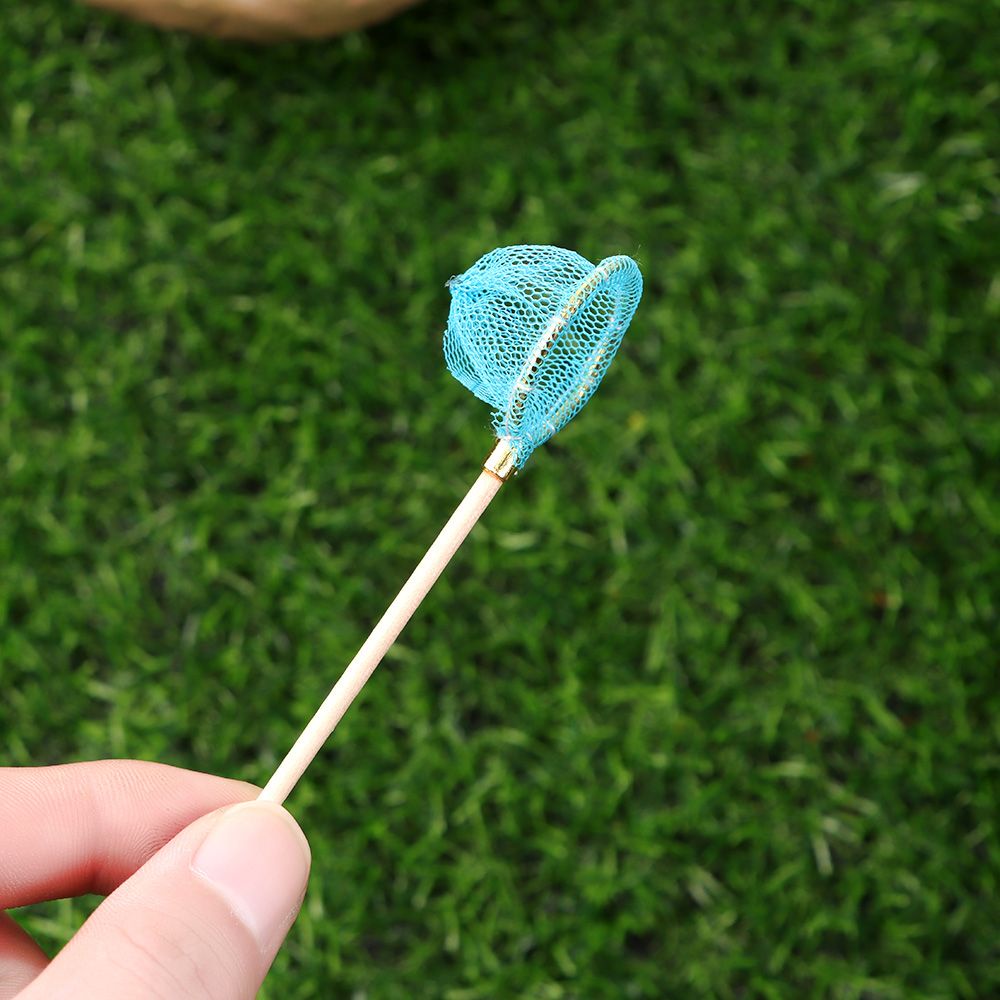 Mô hình cần câu lưới đánh cá mini 1:12 trang trí nhà búp bê