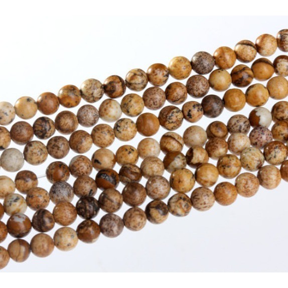 Chuỗi Hạt Đá Tròn Bằng Đá Tự Nhiên Màu Sắc Sặc Sỡ Kích Thước 4/6/8/10/12mm Dùng Làm Đồ Trang Sức