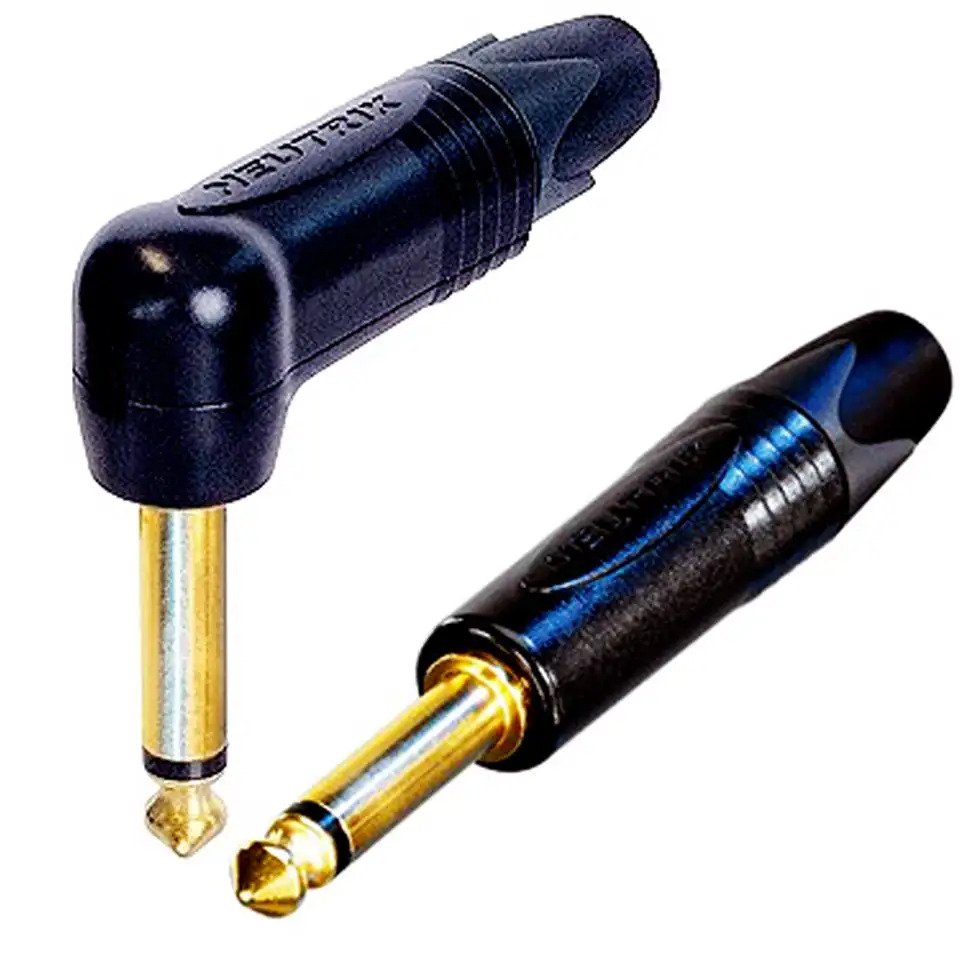 Jack Neutrik NP2 Gold Plated TS