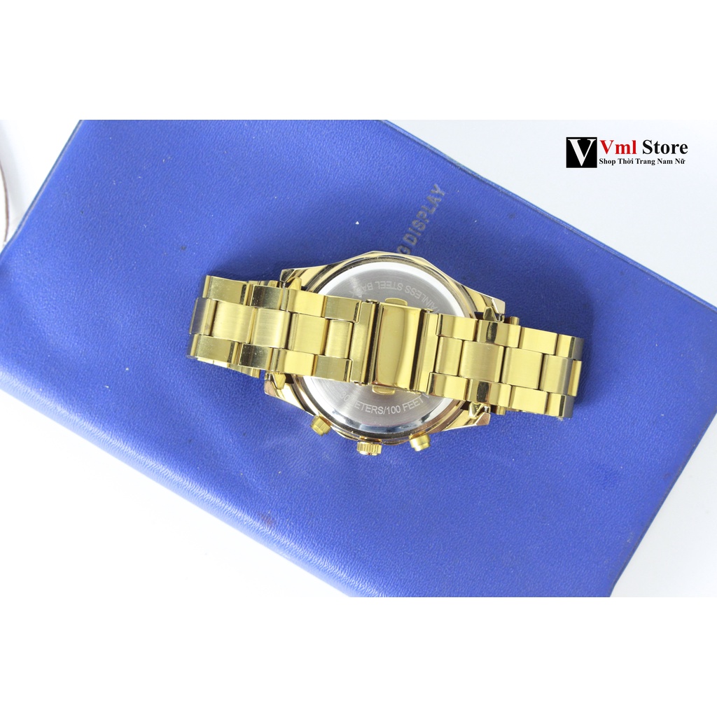 Đồng Hồ Nam Đeo Tay Fngeen Mã S001 Dây Kim Loại Thời Trang Lịch Lãm