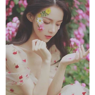Bảng hoa dán mặt, phụ kiện makeup