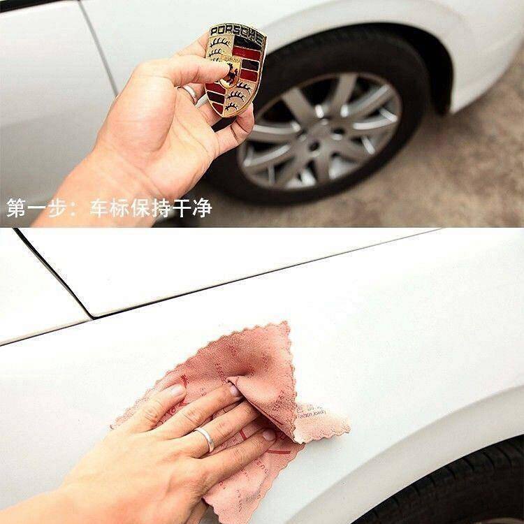 Miếng dán kim loại trang trí mẫu họa tiết logo xe hơi Lamborghini Ferrari Porsche Sports Gtr Performance