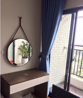 GƯƠNG VIỀN TRÒN DÂY DA D60 ( Đường kính 60cm)