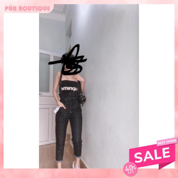 QUẦN YẾM BÒ BAGGY 2 MÀU PHỐI NƠ EO - QUẦN JEAN BO GẤU HP | BigBuy360 - bigbuy360.vn