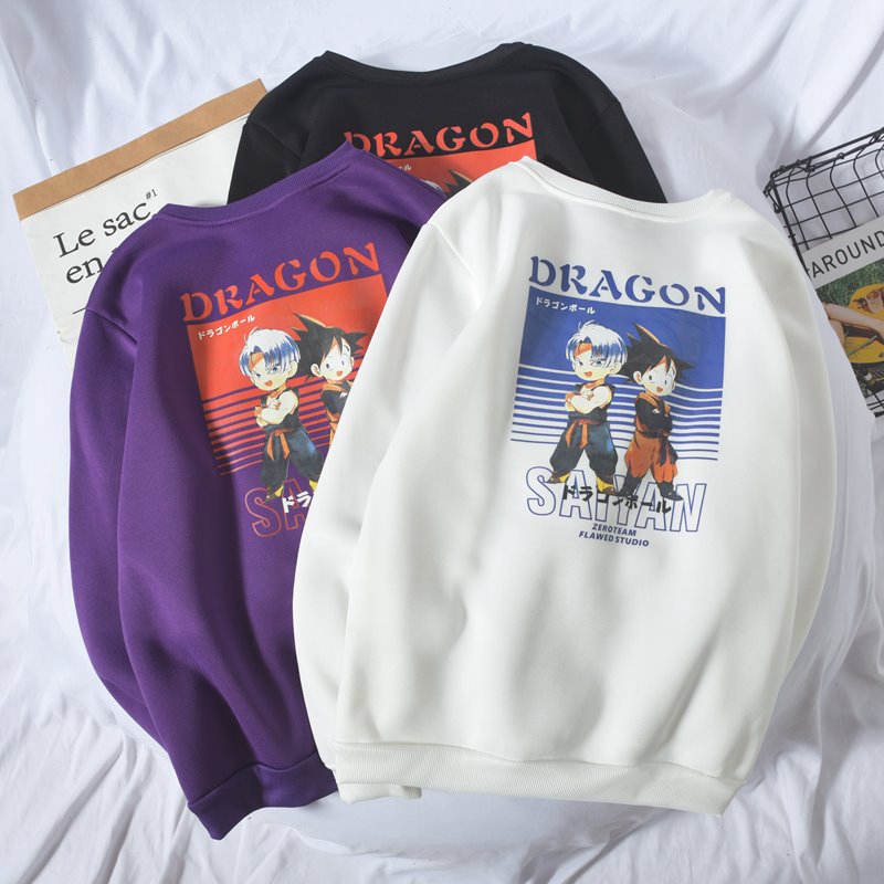 Áo Sweater Chui Đầu In Hình Dragon Ball Goku Atlank Cá Tính | BigBuy360 - bigbuy360.vn