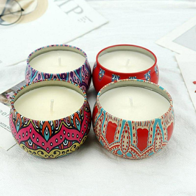 Nến hoa thơm tinh dầu không khói