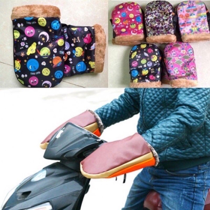 Gang tay mùa đông gắn xe máy cho nam, nữ