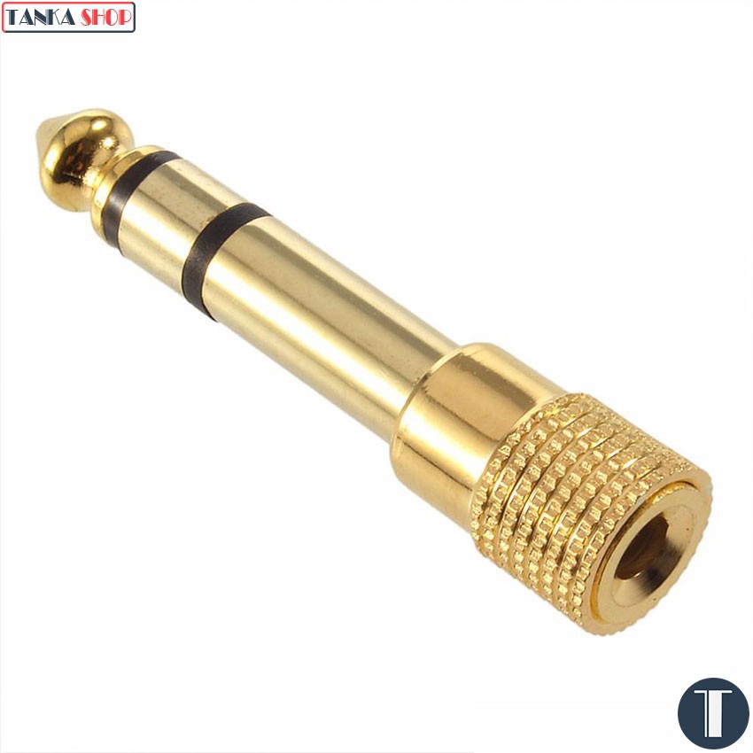 Jack chuyển 3.5 sang 6.5 mm cho micro và tai nghe