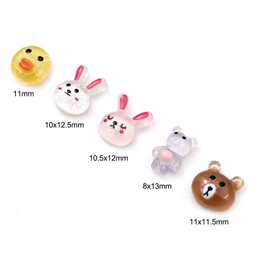 Charm móng tay, Phụ kiện đính trang trí dán móng tay