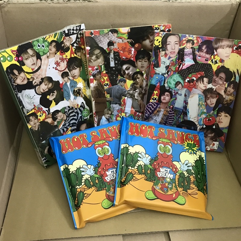 Bộ Giấy Ảnh NCT DREAM - Hot Sauce