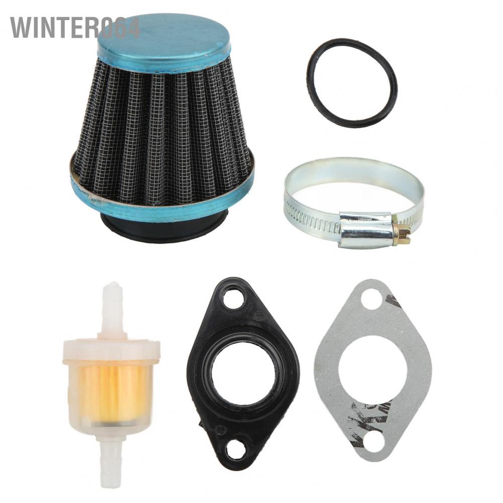 Winter064 ATV Carburetor with Air Filter Replacement for TaoTao 49CC 50CC 70CC 90CC 100CC 125CC Go Kart Quad Bike