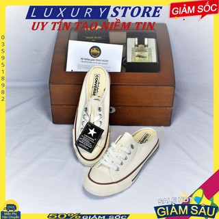 [FREE SHIP - HOT] sục đạp gót cv trắng kem cao cấp luxury_store