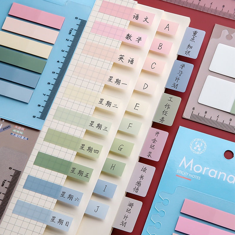 Giấy Dán Ghi Chú Trong Suốt Đa Năng