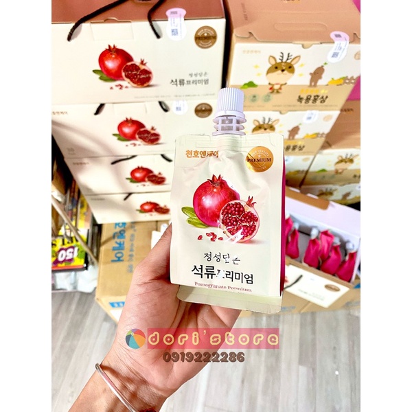 1GÓI HỒNG SÂM LỰU PERU COLLAGEN CHUNHO