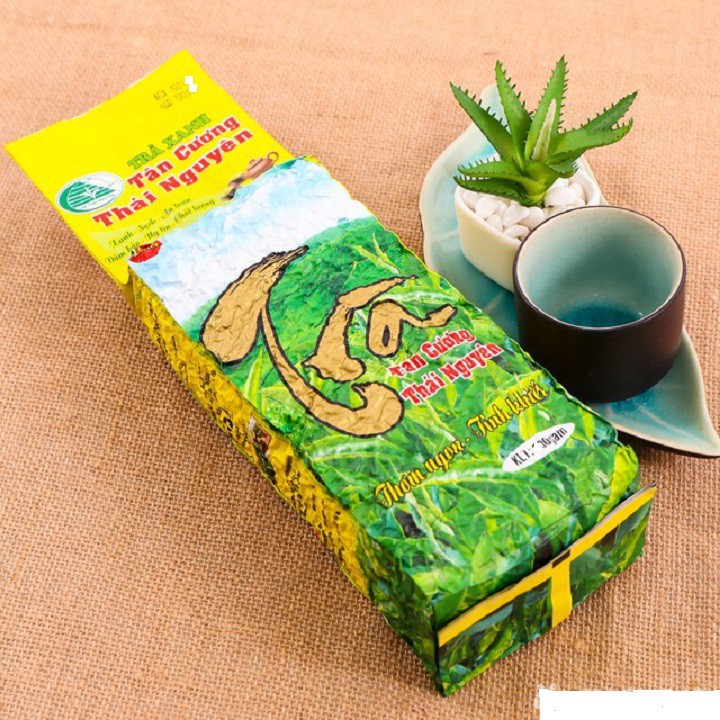 Trà xanh Tân Cương Thái Nguyên (gói xanh 100g)