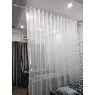combo rèm von trắng 5m