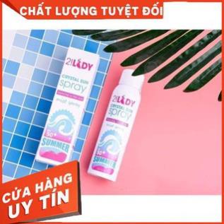 Xịt chống nắng 2!Lady Crystal Sun Spray 180ml | BigBuy360 - bigbuy360.vn