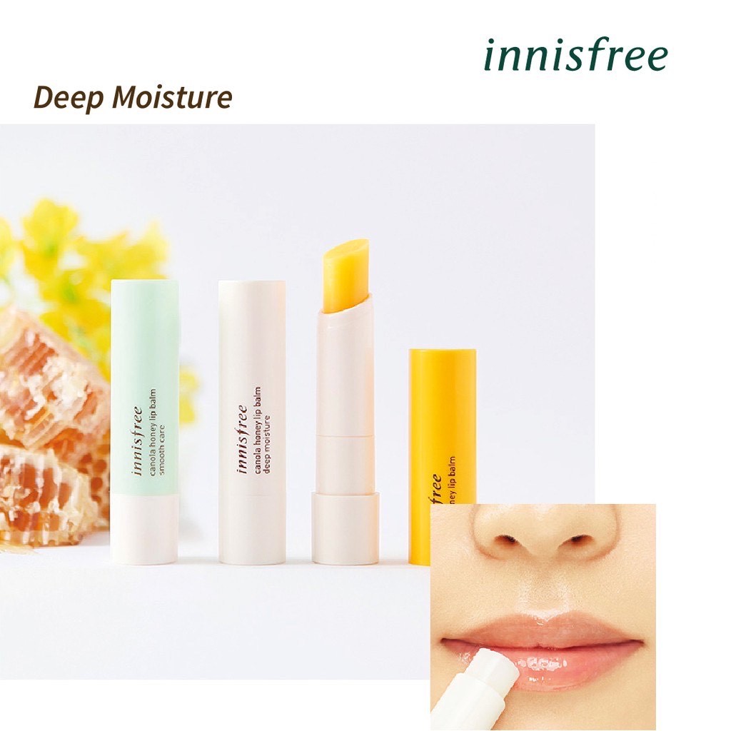 (hàng Mới Về) Son Dưỡng Môi Chiết Xuất Mật Ong Innisfree 3.5g | BigBuy360 - bigbuy360.vn
