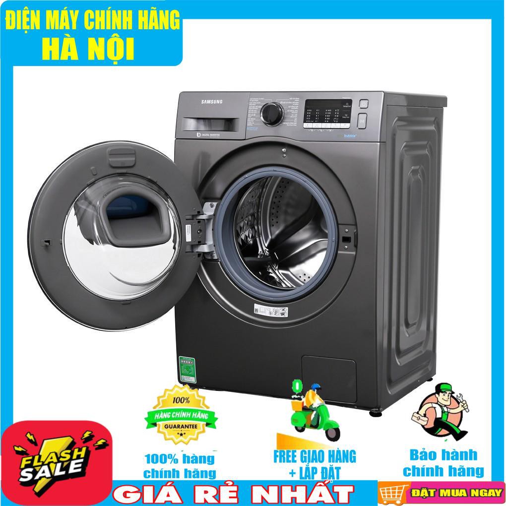 Máy giặt Samsung cửa ngang 9 kg màu bạc WW90K54E0UX/SV