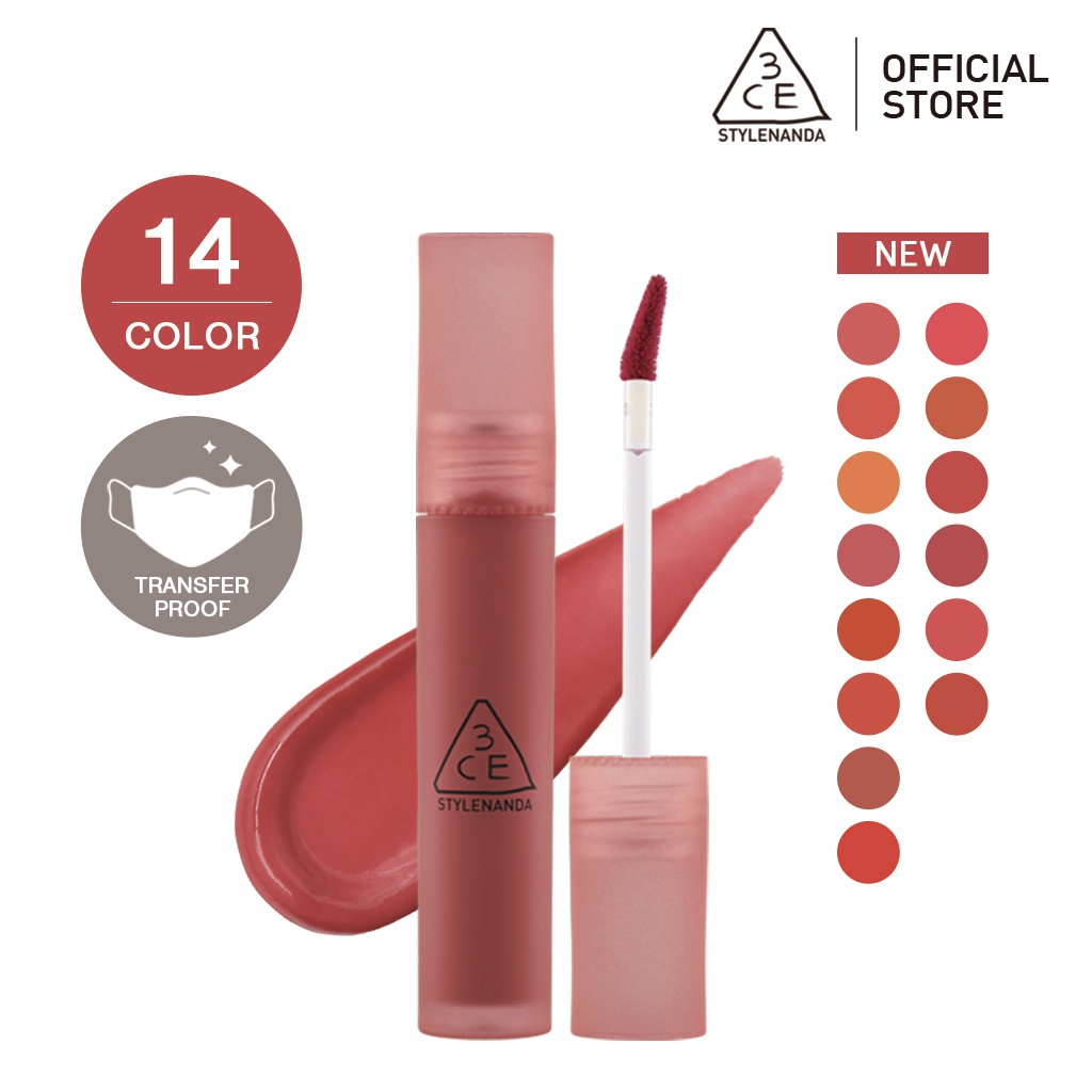 Son Kem 3CE Cho Viền Môi Mờ Ảo Không Lem Khi Đeo Khẩu Trang 3CE Blur Water Tint 4.6g |...