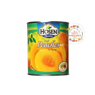 Đào ngâm hosen lon 825g