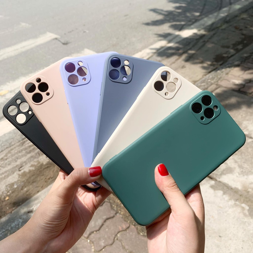 Ốp lưng chống bẩn KST DESIGN Viềng Vuông  cho , iPhone 7p/8p/x/xsmax/11/12/12pr/12prmax  chống bám vân tay